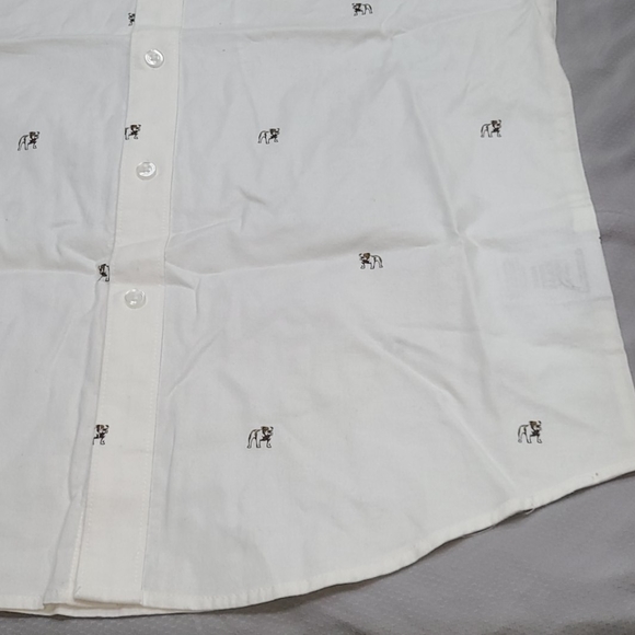 Bulldog dress shirt by Club Room - Picture 12 of 16
